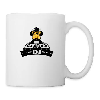Duck DJ - Mug blanc - blanc - Droite
