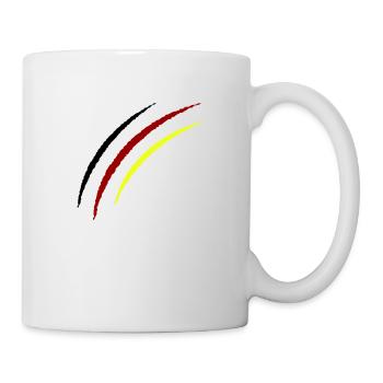 krallen germany - Tasse - Weiß - Rechts