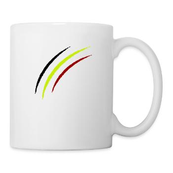 Griffes Belgique - Mug blanc - blanc - Droite