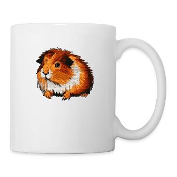 Guinea pigs in beautiful 8 bit graphics - Mug - white - Right