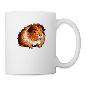 Cobayes en optique pixel 8 bits - Mug blanc - blanc - Droite