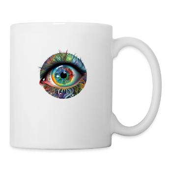 TRIPPY AUGE - Tasse - Weiß - Rechts