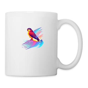 Budgerigar Bird Cockatiel Bird Owner - Mug - white - Right