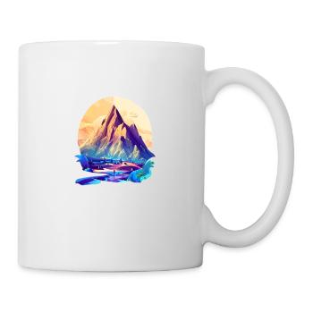 Mountains Hiking Mountain hiking Hiking Mountain hikers - Mug - white - Right