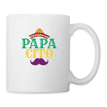 Papacito Party Cinco De Mayo - Tasse - Weiß - Rechts