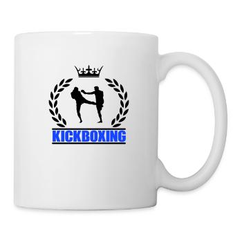 Kickboxing - Mug blanc - blanc - Droite