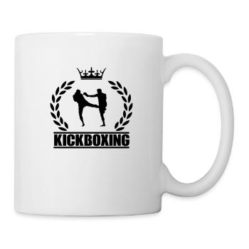 Kickboxing - Mug blanc - blanc - Droite