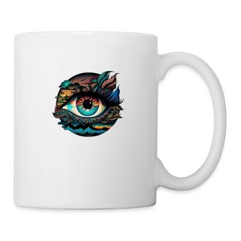 TRIPPY EYE - Mug - white - Right