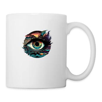 TRIPPY EYE - Mug - white - Right