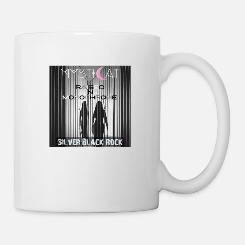 Raised in Monochrome official Cover - Mug - white