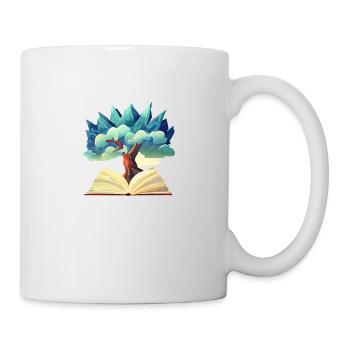 Leser Buchliebhaber Buch Bücher Lesen Geschenk - Tasse - Weiß - Rechts