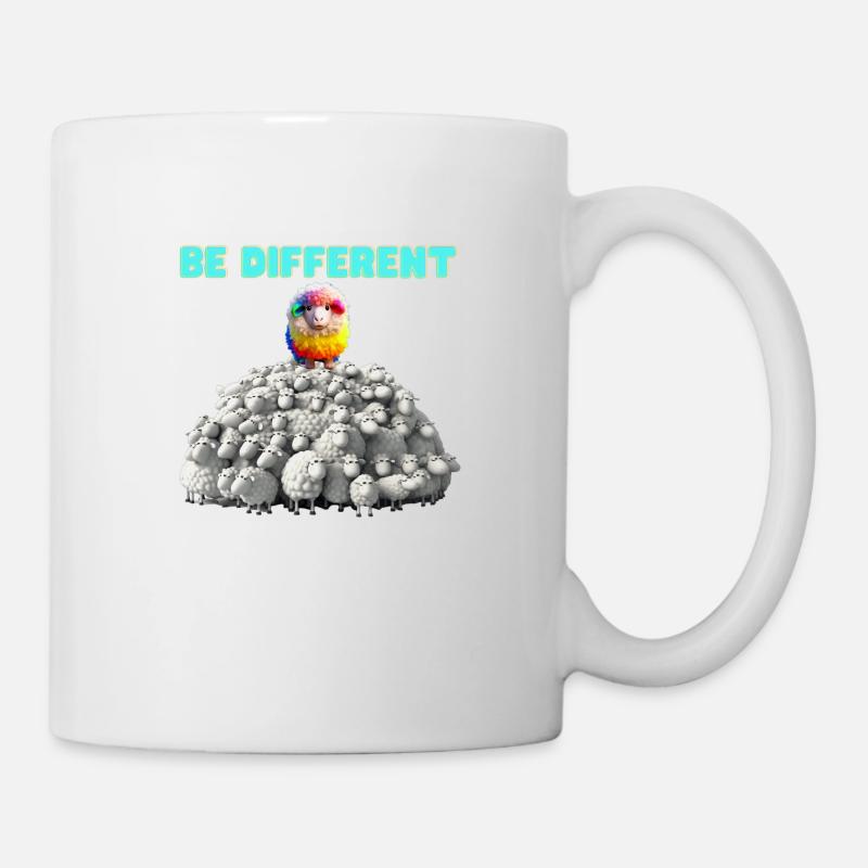 be different - Tasse - Weiß
