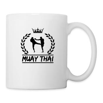 Muay Thaï - Mug blanc - blanc - Droite