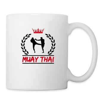 Muay Thaï - Mug blanc - blanc - Droite