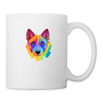 Hunde Schäferhund Hund Hundebesitzer Hundehalter - Tasse - Weiß - Rechts