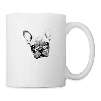 Hunde Hundehalter Hund Französische Bulldogge - Tasse - Weiß - Rechts