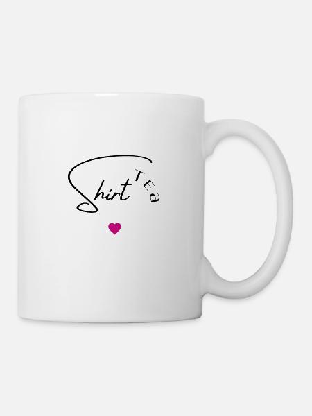 Tee-Shirt - Tasse - Weiß