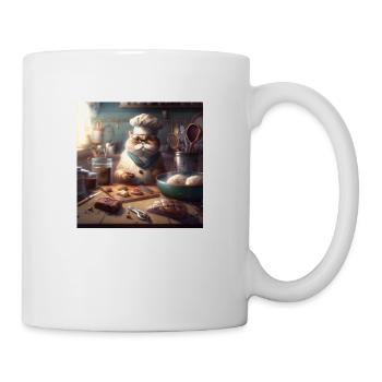 Mr. Catcock - Tasse - Weiß - Rechts