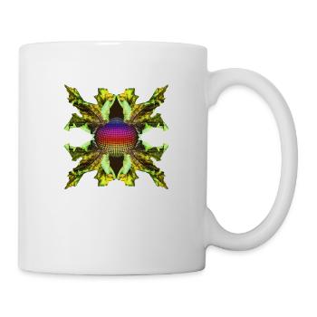 Leaf - Tasse - Weiß - Rechts