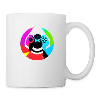 Der Gamer im Inneren - Tasse - Weiß - Rechts