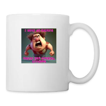 Je n’ai pas de bizarreries - ce sont des effets spéciaux - Mug blanc - blanc - Droite