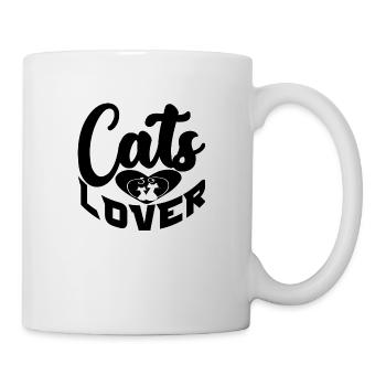 Cats Lover - Mug - white - Right