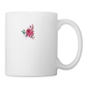 Floral Letter - Mug - white - Right