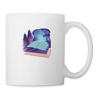 Book Gift Reading Books Readers Book Lovers - Mug - white - Right