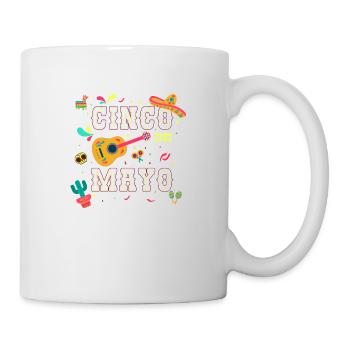 Cinco De Mayo Mexican Fiesta 5 De Mayo - Tasse - Weiß - Rechts
