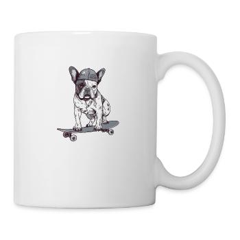 LuckyNumber7 - BaggyDogs (bouledogue français) - Mug blanc - blanc - Droite