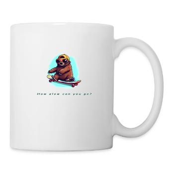 How slow can you go - Mug - white - Right