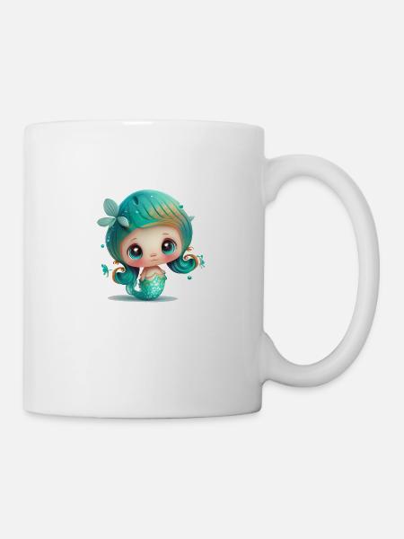 Sirène douce - Mug blanc - blanc