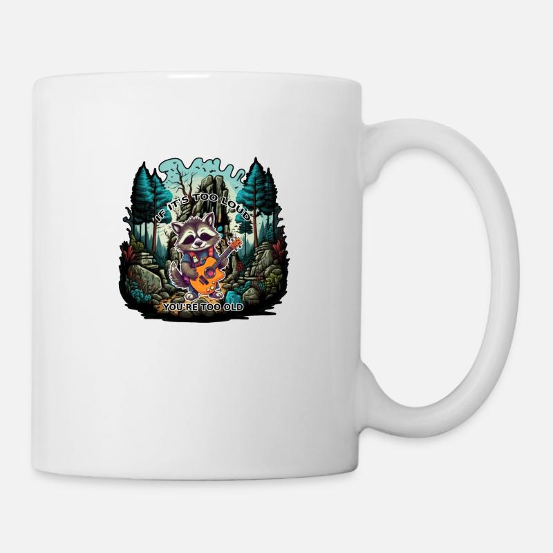 Get Ready To Rock With This Epic Forest Stage - Mug - white