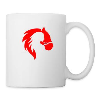 Illusion d’optique art psychédéliques formes rétro - Mug blanc - blanc - Droite