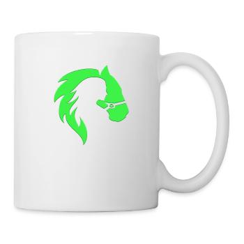 Illusion d’optique art psychédéliques formes rétro - Mug blanc - blanc - Droite