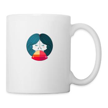 Abstract gems - Mug - white - Right