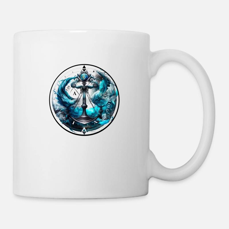 balance tempête - Mug blanc - blanc