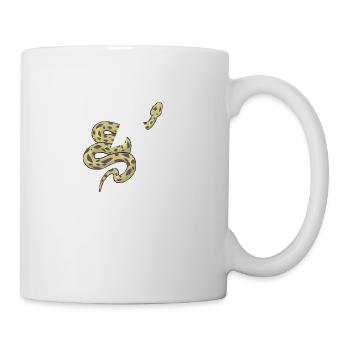 Brief an die Schlange - Tasse - Weiß - Rechts