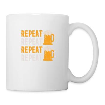 REPEAT - Tasse - Weiß - Rechts