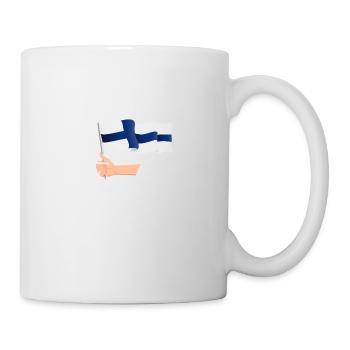 Mein Traum Finnland Urlaub Skandinavien - Tasse - Weiß - Rechts