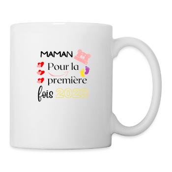 "Maman 2023" déjà un merveilleux souvenir. - Mug blanc - blanc - Droite