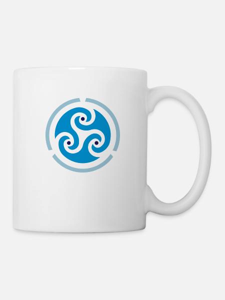 sea logo - Tasse - Weiß