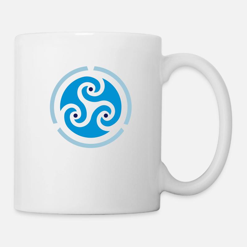 Logo de la mer - Mug blanc - blanc
