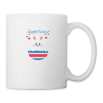 Liebe Osterhase - Tasse - Weiß - Rechts