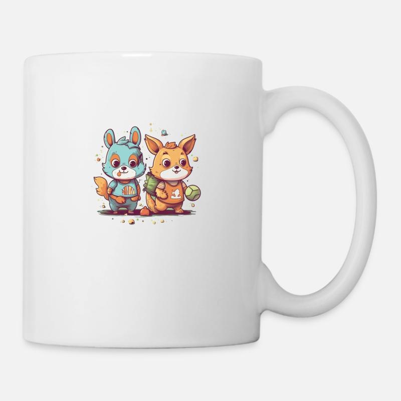 De bons athlètes bestiaux - Mug blanc - blanc