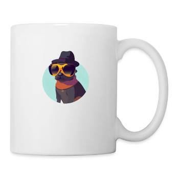 Hund Hundebesitzer Hunde Terrier Hundehalter - Tasse - Weiß - Rechts