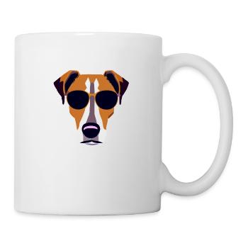 Hundebesitzer Terrier Hundehalter Hunde Hund - Tasse - Weiß - Rechts