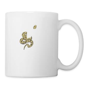 Letter r snake - Mug - white - Right