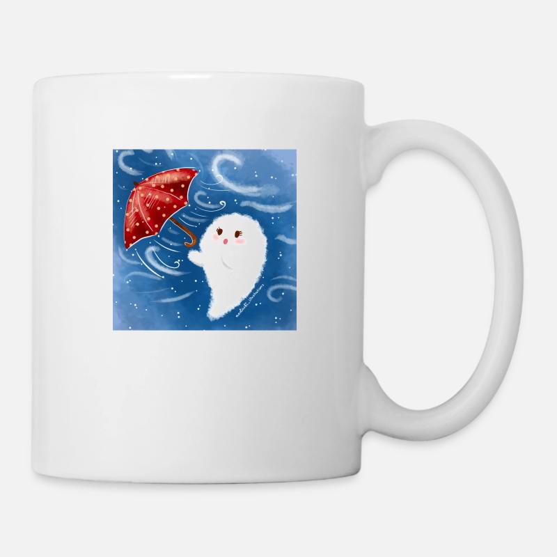 Jours orageux - Mug blanc - blanc