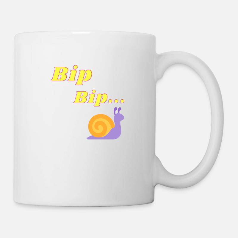 Impression Bip Bip - Des designs amusants - Mug blanc - blanc